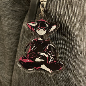 ゼンキャットアクリルキーホルダー