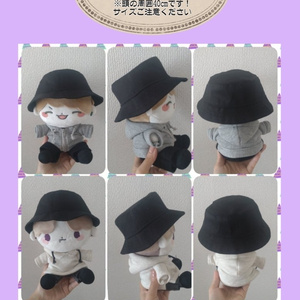 バケットハット【型紙⁑ぬいパタ16cmサイズ】 - Atelier Snow. - BOOTH