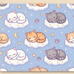 アニメ風猫デジタルペーパー　