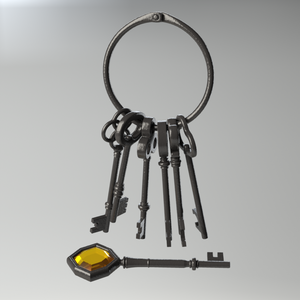 PRO_Key_Set_01『アンティーク調の鍵セット』