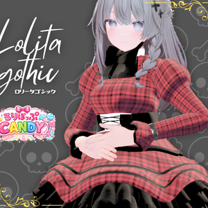 【VRC向け/7アバター対応】Lolita gothic-ロリータゴシック-【MA対応】