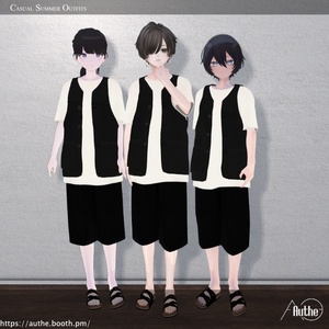 【無料アイテムあり】Casual Summer Outfit（+Head/Lapwing/くうた/獏/碼希） 缩略图 2