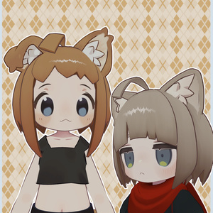 [VRChat]　[まめひなた＆キプフェル対応]　こけしヘアー 缩略图 3