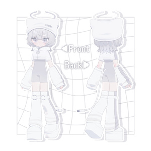 オリジナル3Dモデル「コードたん -Codetan-」【VRChat】 缩略图 2