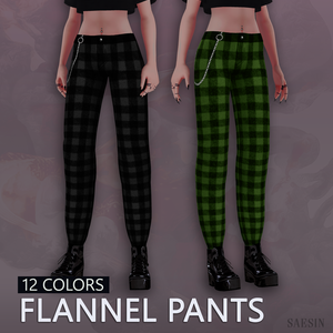 Flannel Pants • 12 Colors