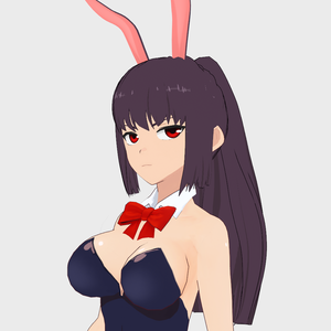3D Model [vrm,pmx] Bunny President Nagatoro