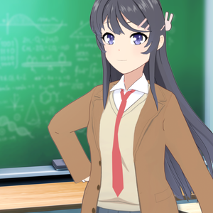 Mai Sakurajima 3D model - Seishun Buta Yarou 