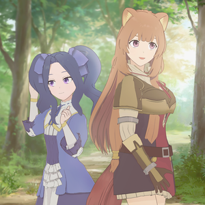 Pack Melty Q and Raphtalia 3d models .vrm .pmx