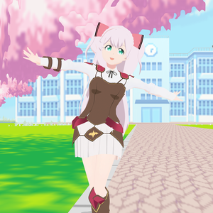  Mile - Adele Von Ascham - 3d model .pmx
