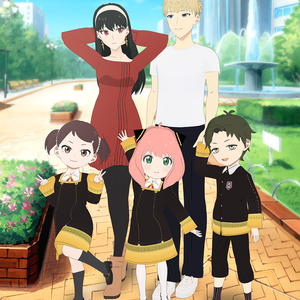 Pack Spy Family - 3d model .vrm and .pmx