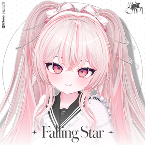 〈17アバター対応〉 ✦｡🍑Falling Star Hair ｡✦