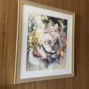 Dies irae コラボカフェ F6キャンバスアート Gユウスケ直筆サイン入り Dies irae コラボカフェ F6キャンバスアート Gユウスケ直筆