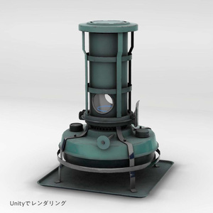 石油ストーブ3Dモデル
