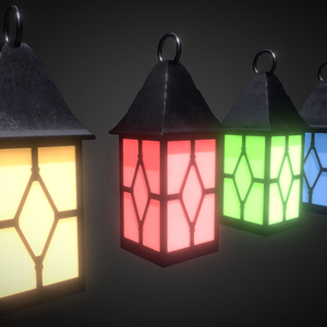 洋風ランプ４種（ Lamp ）ver.2