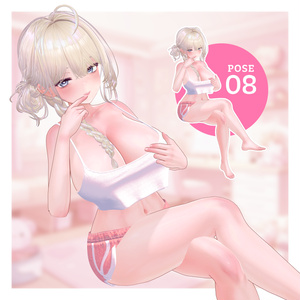 🌟GWセール🌟【無料有/ポーズセット】9月号『ほどけた彼女のスキマから』～ミルティナ編～ 缩略图 12