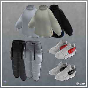 『6アバター対応』【 タートルネック ストリートウェア】 TurtleNeck Streetwear 缩略图 4