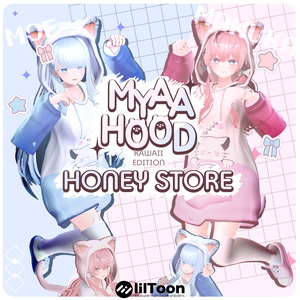 【3Avatar】 MYAA Cat Hood