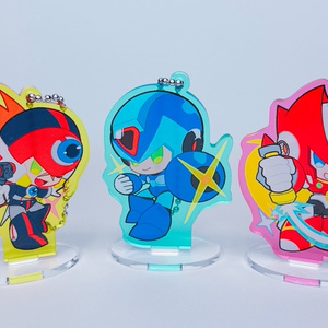 ロックマンゼロ オリジナルエックスアクリルキーホルダー - 3.7工場