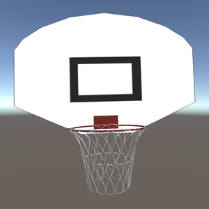 【3Dモデル】バスケットゴール