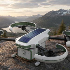 ソーラーパネル配送ドローン - Solar Eco Delivery Drone