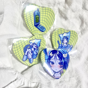 ゆるゆり/大室家】さくひまC 缶バッチ57mm [大室櫻子＆古谷