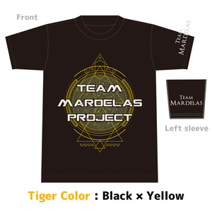 【SALE商品】Team Mardelas Project T-Shirt Tiger color (及川モデル)