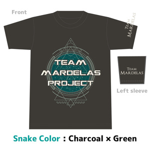 【SALE商品】Team Mardelas Project T-Shirt Snake color (蛇石モデル)