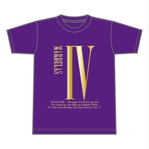 Mardelas IV ツアーTシャツ (パープル) L / XL