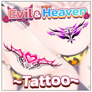 【入れ墨 】Evil&Heaven Tattoo~
