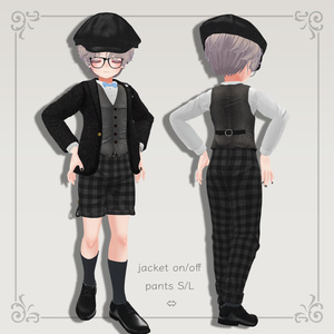 NSBOY2.0【Kuuta/Haolan/+Head】MA対応 少年探偵風衣装 缩略图 2