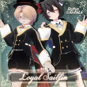 Loyal Sailfin💜【6アバター対応】王子ロリィタ服【MA対応】※旧製品