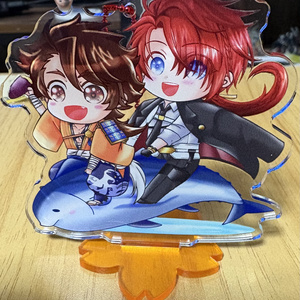 ペルソナ5／主人公後ろ姿のアクリルキーホルダー - みかん箱 - BOOTH
