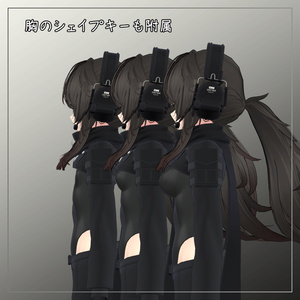 リーサルフリート&デルタフレア対応衣装【Short jacket and Long pants】 缩略图 3