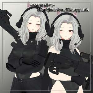 センティッドV2対応衣装【Short jacket and Long pants】