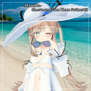 マヌカ対応衣装【Sleeve and One Piece Swimsuit】