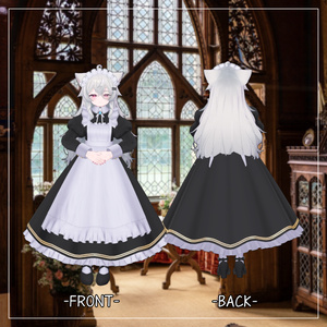 りる対応衣装【Long skirt maid】 缩略图 2
