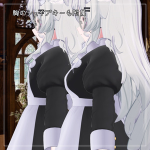 りる対応衣装【Long skirt maid】 缩略图 3