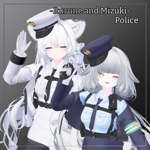 ルルネ&瑞希対応衣装【Police】