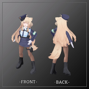 エク＆ミルフィ対応衣装【Police】 缩略图 2