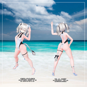 ミルティナ対応衣装【Keyhole swimwear】 缩略图 3