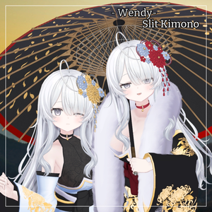 ウェンディ対応衣装【Slit Kimono】