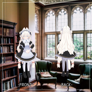 ぽわり対応衣装【Medium skirt maid】 缩略图 2