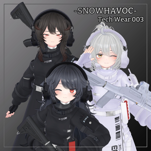 スノーハヴォック&リーサルフリート&デルタフレア対応衣装【Tech Wear 003】