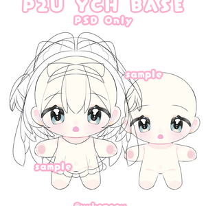 立ち絵素体|商用利用OK |トレス Chibi Pose素材VTuberバーチャルユーチューバー