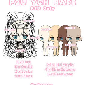立ち絵素体|商用利用OK |ちび トレスPose素材VTuberバーチャルユーチューバー