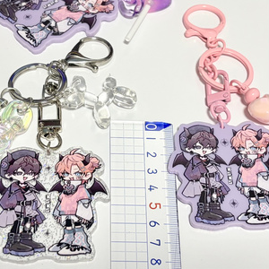 鬼畜眼鏡 メガ片シチュエーション アクリルスタンドキーホルダー 全6種