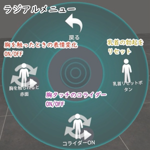 [R-18]【4アバター対応】MA対応 | 胸を触ると乳●が勃っちゃうギミック 缩略图 5