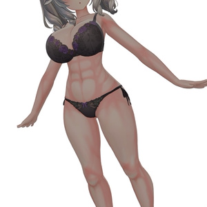 【ミルティナ対応 for Milltina】筋肉質なボディテクスチャ muscular body texture 缩略图 2