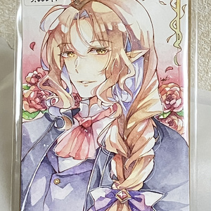 【ポストカードサイズ原画】高貴なるもの
