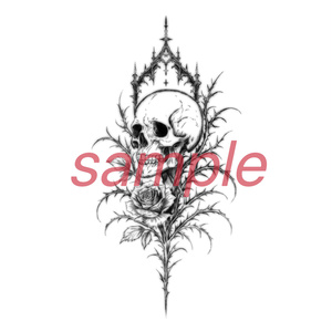 【FREE】タトゥーテクスチャ - Gothic Collection 缩略图 3